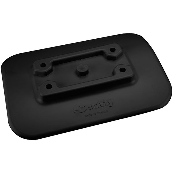 341-BK Glue-On Mount Pad f/Inflatable Boats - Black