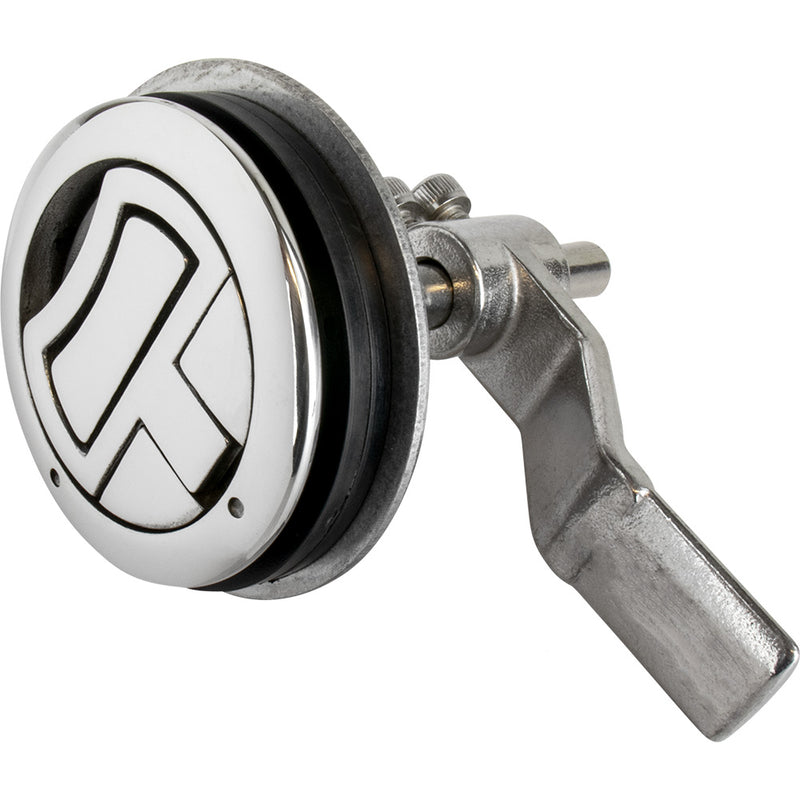 Sea-Dog Round Hatch Handle Latch - Investment Cast 316 Stainless Steel
