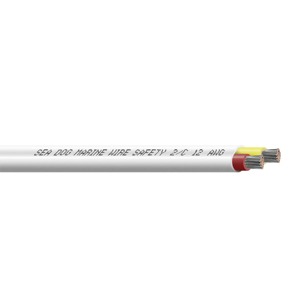 Sea-Dog 12/2 AWG Flat Duplex Safety Wire - Red/Yellow - 100'