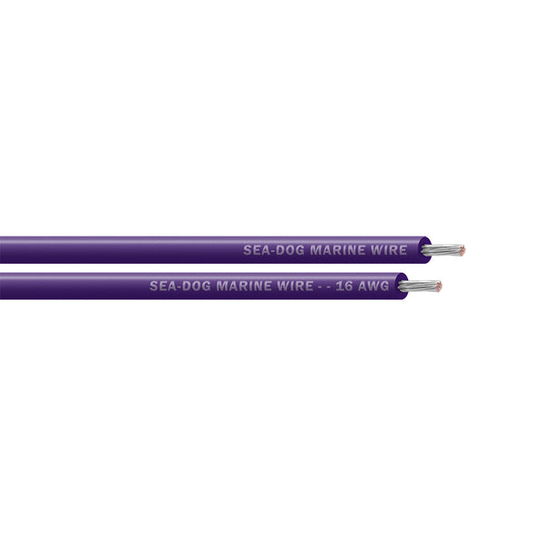 Sea-Dog 16 AWG Purple Primary Wire - 100'
