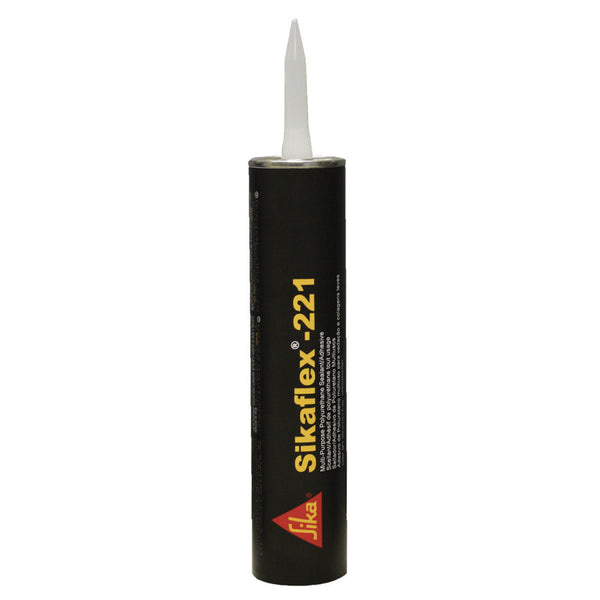 Sika Sikaflex® 221 Multi-Purpose Polyurethane Sealant/Adhesive - 10.3oz (300ml) Cartridge - White
