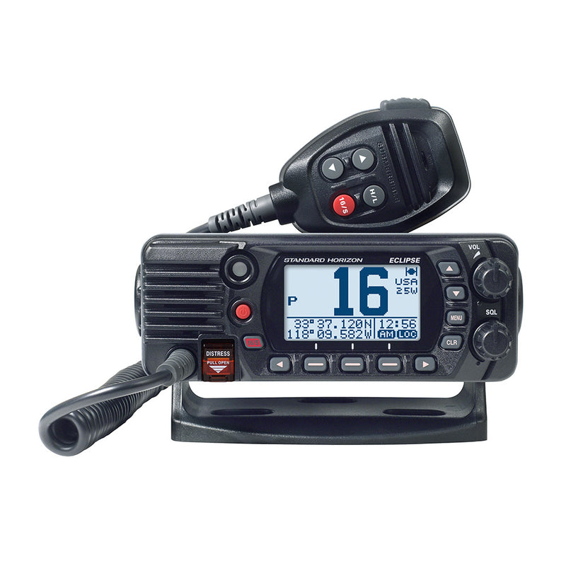 GX1410B Eclipse Series 25W Fixed Mount VHF - Black