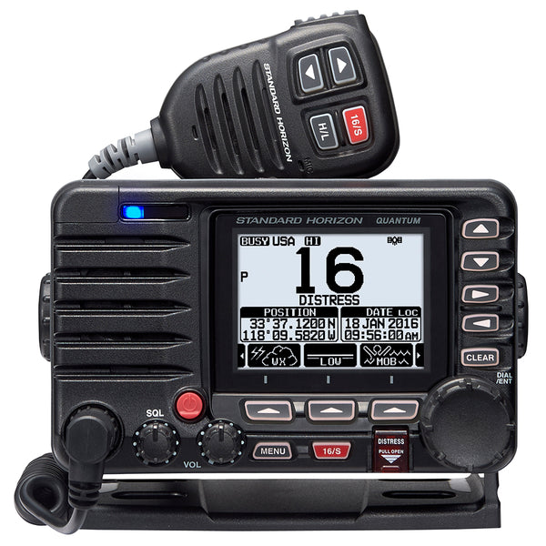 GX6000 25W Commercial Grade Fixed Mount VHF w/NMEA 2000, Integrated AIS receiver, & Speaker Mic