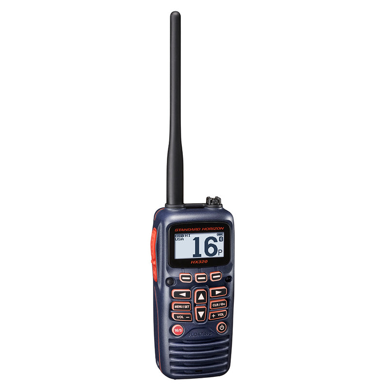 HX320 Handheld VHF 6W, Bluetooth, USB Charge