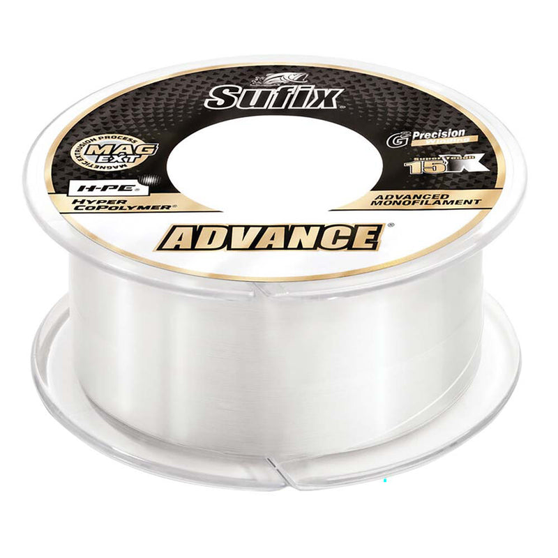 Sufix Advance® Monofilament - 14lb - Clear - 1200 yds