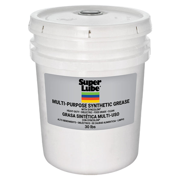 Super Lube Multi-Purpose Synthetic Grease w/Syncolon® (PTFE) - 30lbs