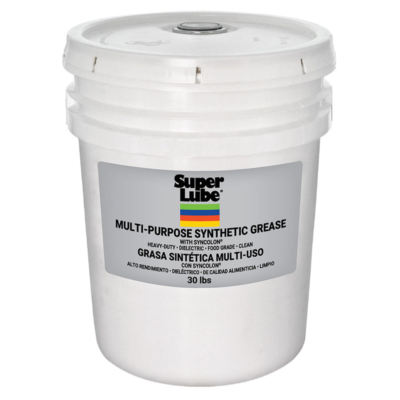 Super Lube Multi-Purpose Synthetic Grease w/Syncolon® (PTFE) - 30lbs