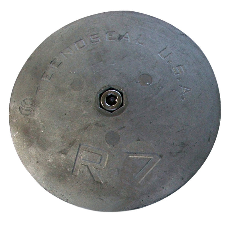 R7 Rudder Anode - Zinc - 6-1/2" Diameter