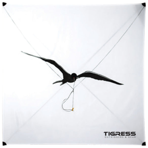 Tigress Specialty Lite Wind Kite - White