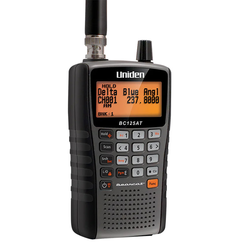 BC125AT Feature-Rich Analog Handheld Scanner