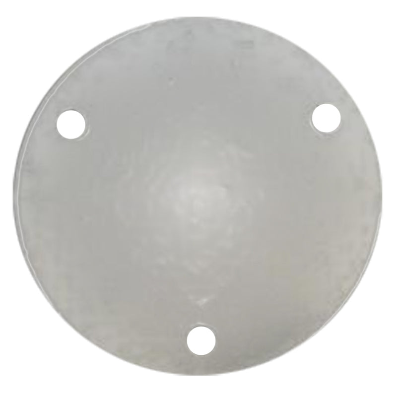 109 Backing Plate w/Gasket - Anodized Aluminum