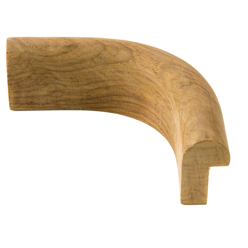 Whitecap Teak Edge Molding Inside Corner